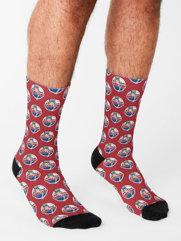 Bubba Gump Shrimp Resto Socks kawaii anti-slip Stockings compression Mens Socks Women's