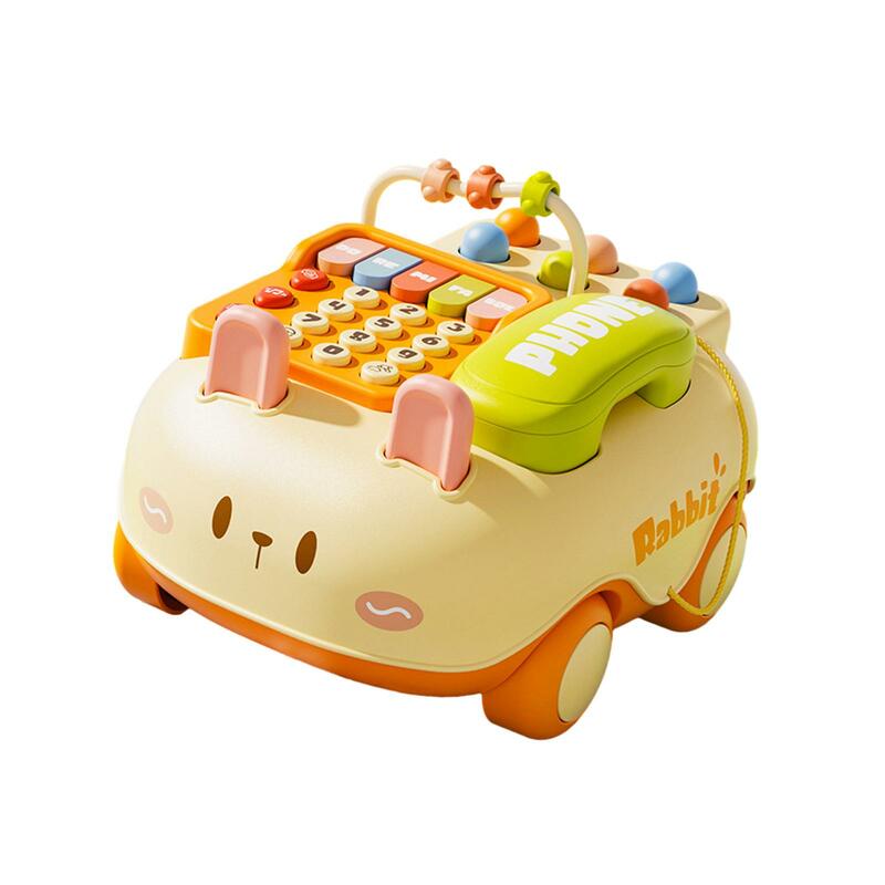 Baby Telephone Toy Telephone Pretend Phone for Kids Toddler Holiday Gift