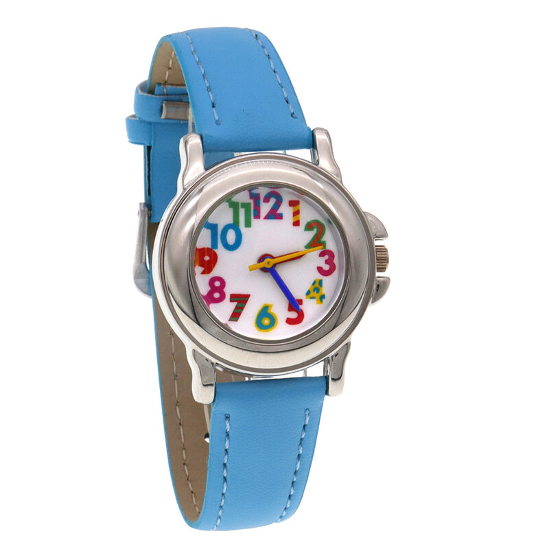 Relógios de pulso de quartzo digital para crianças, relógio bonito dos desenhos animados para crianças, mini relógios para meninos e meninas, presentes para estudantes