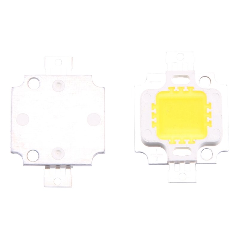 หลอดไฟ LED IC 15ชิ้นสีขาวอุ่น10W 3200K 800LM 9 - 12V