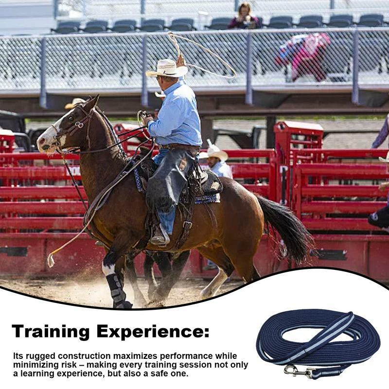 Equine Lead for Training, Entusiastas a cavalo, Exercício de precisão, longo, confortável