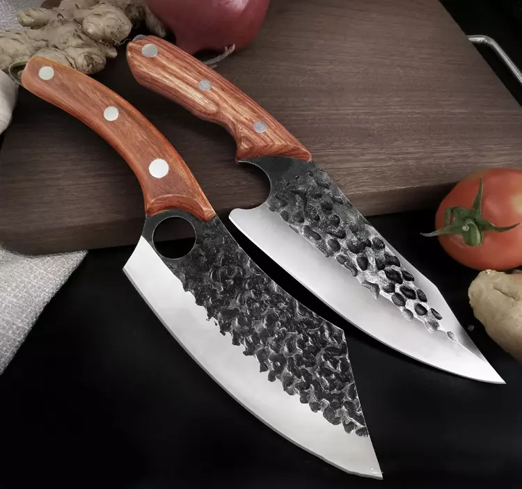 Coltello da cucina coltello da disosso per uso domestico coltello da affettare manuale coltello da cuoco in acciaio inossidabile forgiato coltello da macellaio coltello da cucina da donna