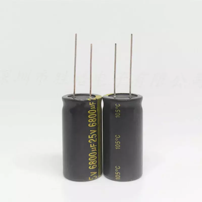 Condensadores electrolíticos de aluminio, alta calidad, 25v6800uf, volumen: 16x31, 1 piezas