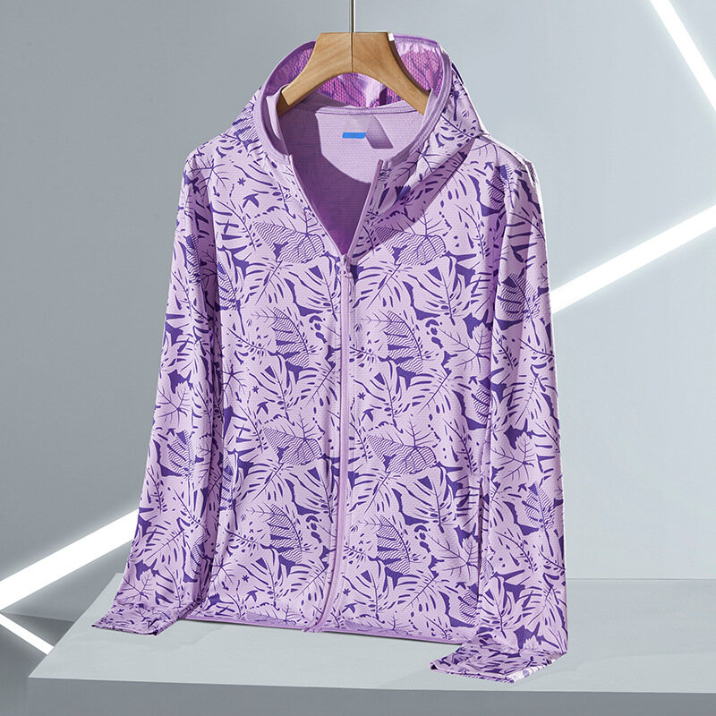 UPF50 Ice silksun защитная одежда для унисекс, уличная тонкая дышащая защитная одежда с УФ-защитой, Солнцезащитная одежда, куртка