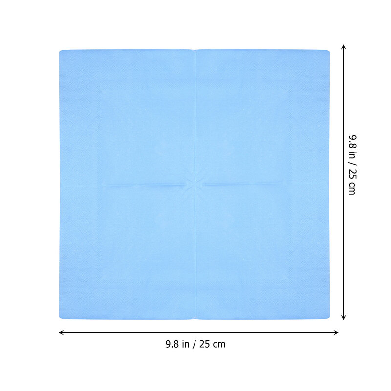80 Pcs Paper Handkerchief Napkin Pure Color Serviette Disposable Towel Solid Tissue Printed Napkins Solid Color Creative Tissues