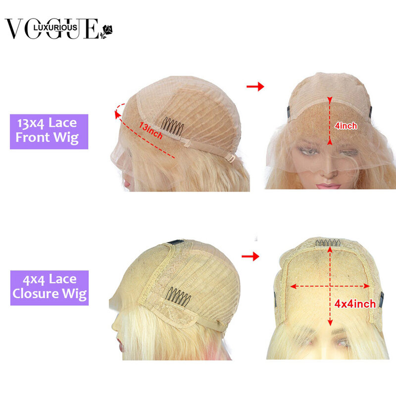 Peluca de cabello humano ondulado para mujer, postizo de encaje Frontal, corte Bob corto, Color rubio ceniza, ombré, 13x4, predesplumada, sin pegamento