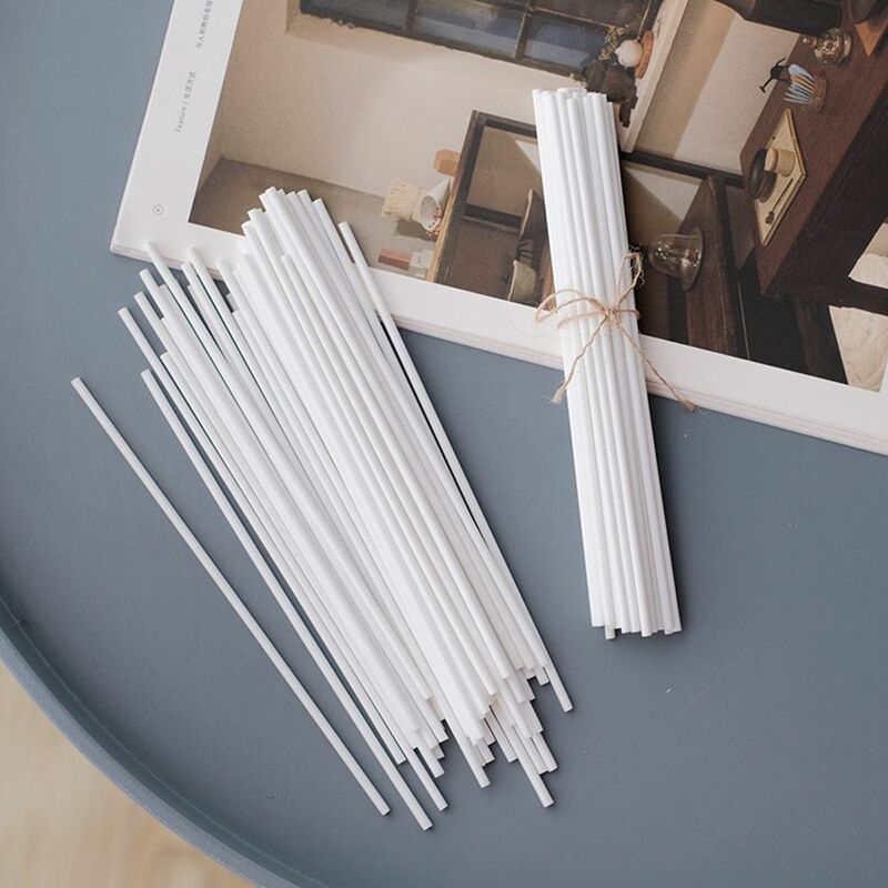 50 stücke Faser Sticks Diffusor Aromatherapie Flüchtigen Stange für Home Duft Diffusor Hause Dekoration