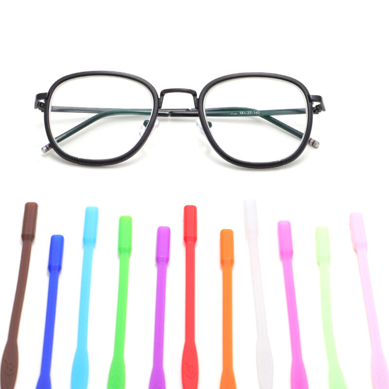 Silicone Glasses Chains for Children, Anti Drop Glasses Rope, Eyewear Acessórios, Eyeglass Lanyard, Esportes, Meninos, Meninas, 30 Pcs, 12 Pcs, 1Pc