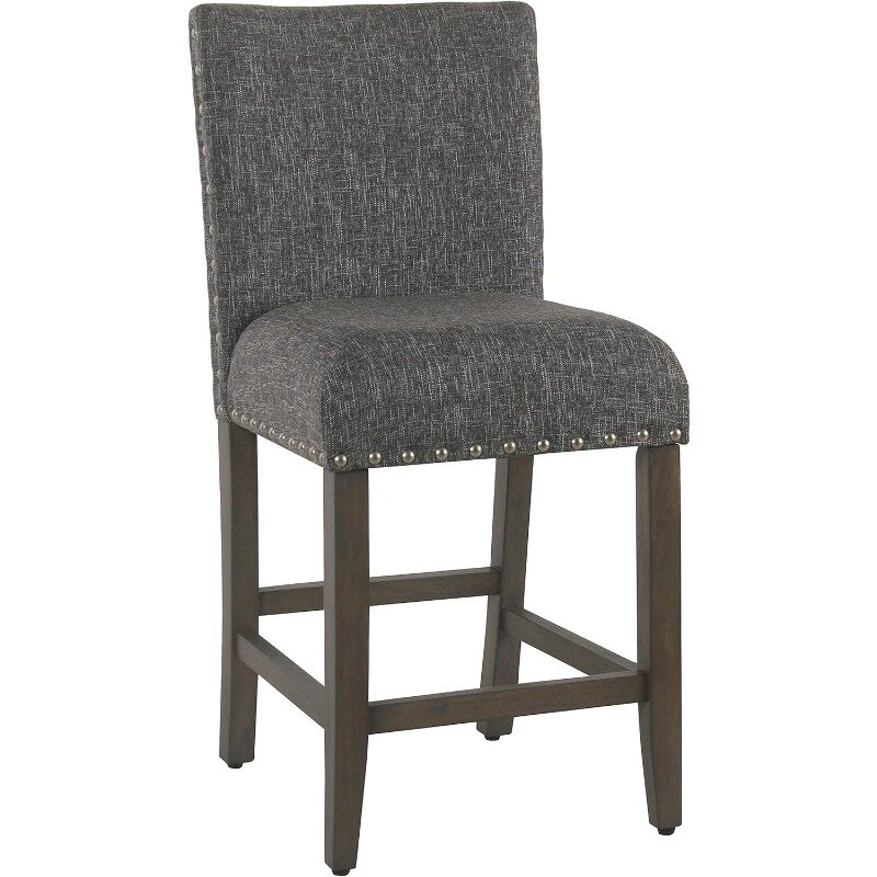 เก้าอี้สตูลความสูงของเคาน์เตอร์คลาสสิกเก้าอี้สตูล24นิ้ว perabot rumah ตกแต่งลวดลายครีมมินิกริด