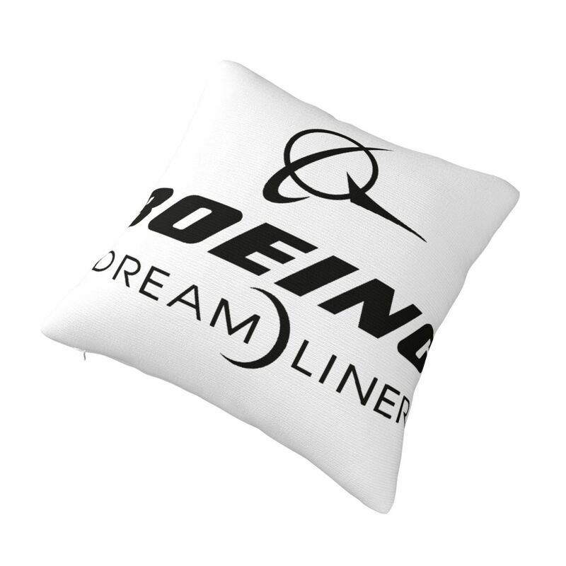 Boeing-funda de almohada cuadrada Dreamliner, para sofá, 787