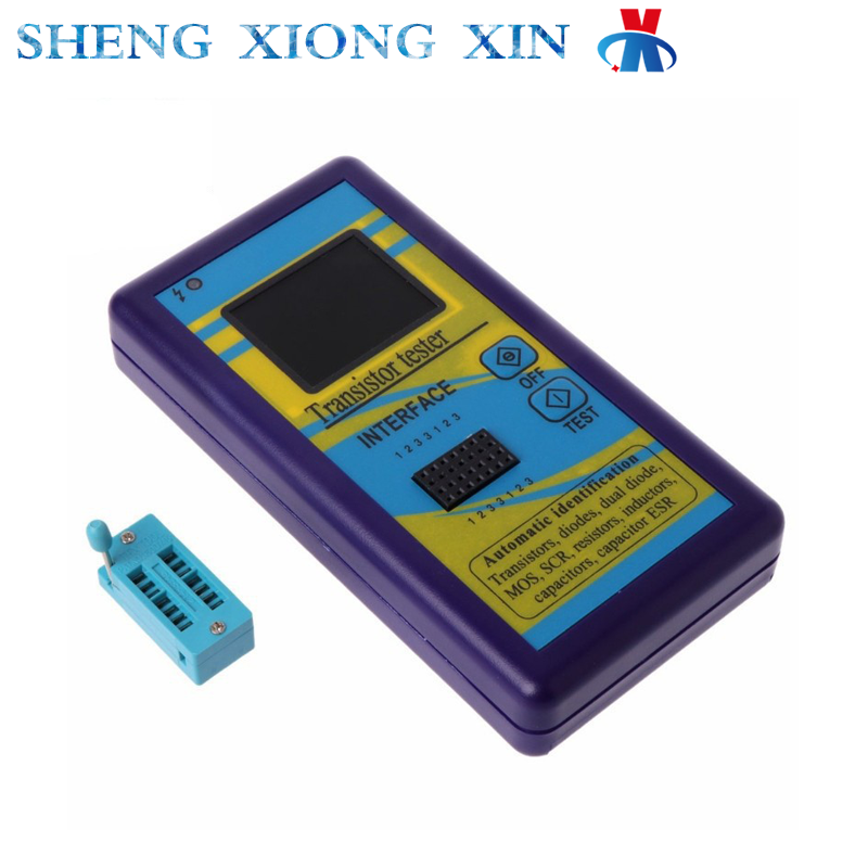 1 pz Display grafico a colori M328 Transistor Tester misuratore di resistenza misuratore di induttanza misuratore di capacità ESR