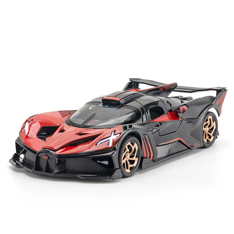 1/32 Legering Model Bugati Blide Diecast Auto Collectiive Play Speelgoed Indoor Cadeaus Voor Jongens Met Geluid En Licht