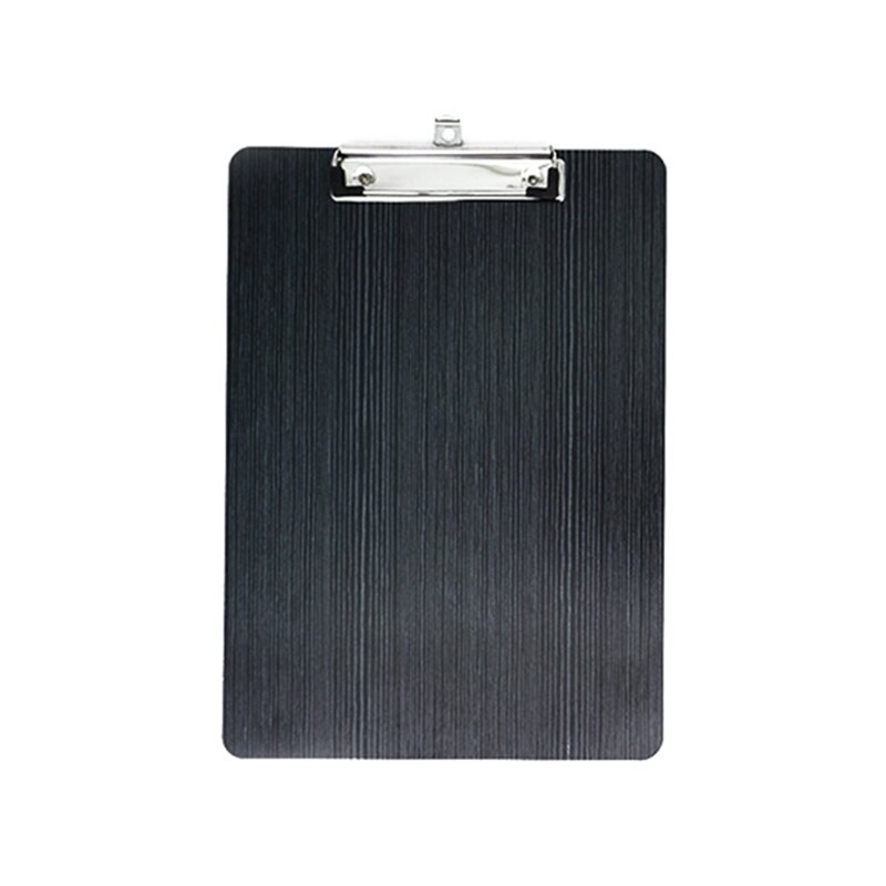 Portable Wooden Writing Clipboard File Hardboard Document Holder Clip Board File Hardboard with Batterfly Clip