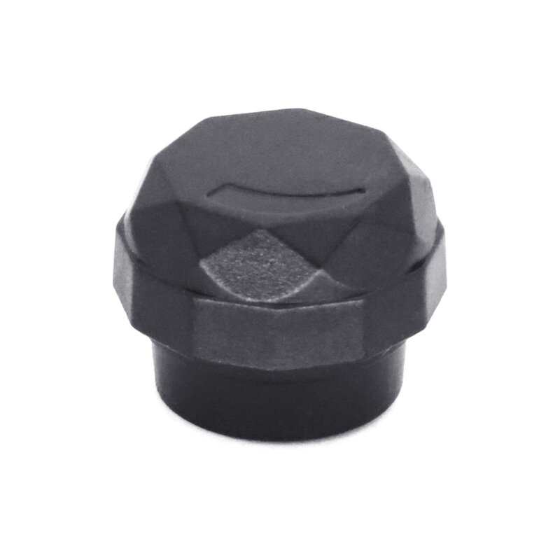 Volume Channel Knob Cover Replacement For UV5R UV-5R UV-5RA UV-5RB UV-5RC Plastic Black Caps