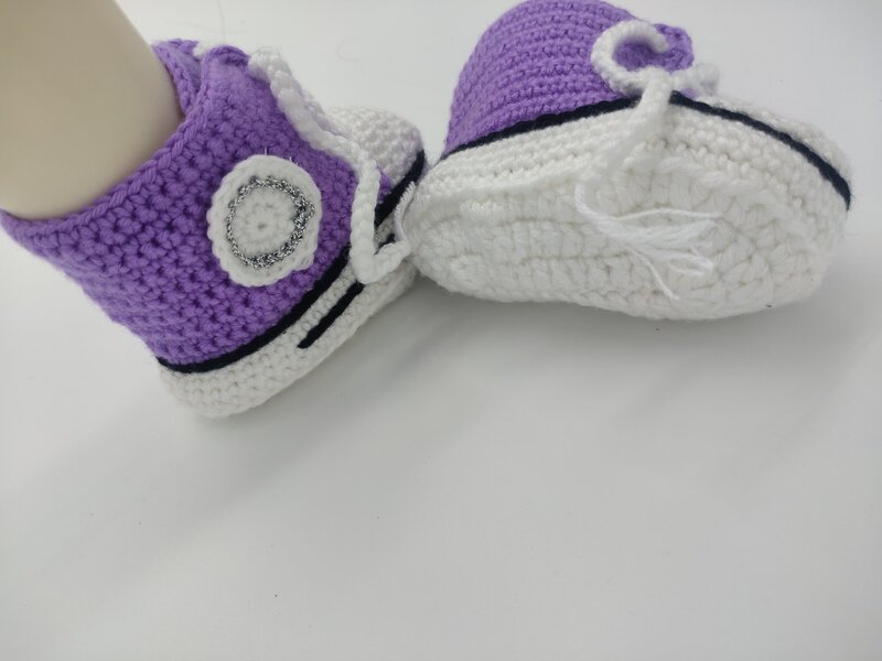 Chaussettes pour bébé, chaussures de sport, modèle Q015