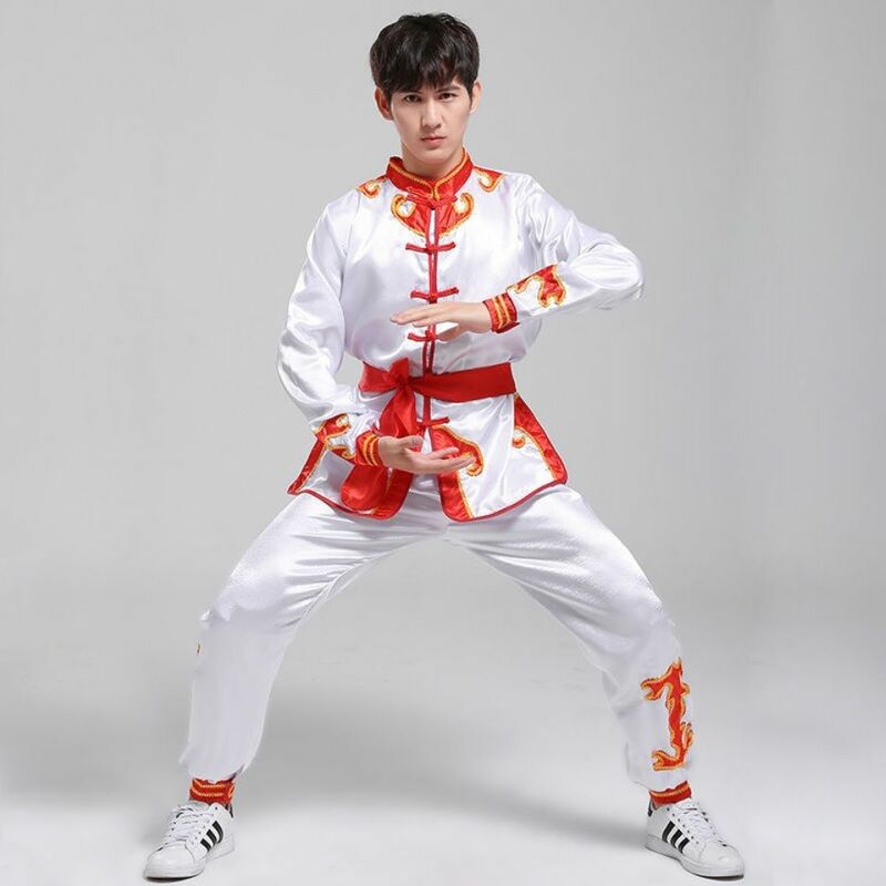 Tang Street Dance Dragon Dance Lion Dance เครื่องแต่งกายกลอง Stage เครื่องแต่งกายผู้ใหญ่ชายและหญิงศิลปะการต่อสู้เครื่องแต่งกาย