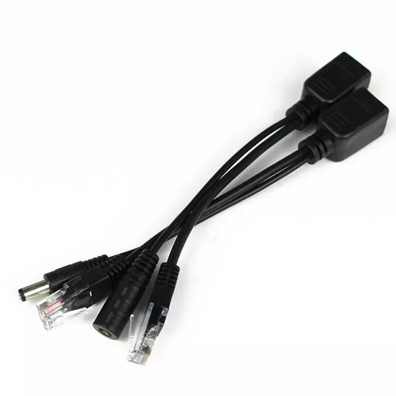 Hot POE Cable Passive Power Over Ethernet Adapter Cable POE Splitter Injector Power Supply Module 12-48v For IP Camera