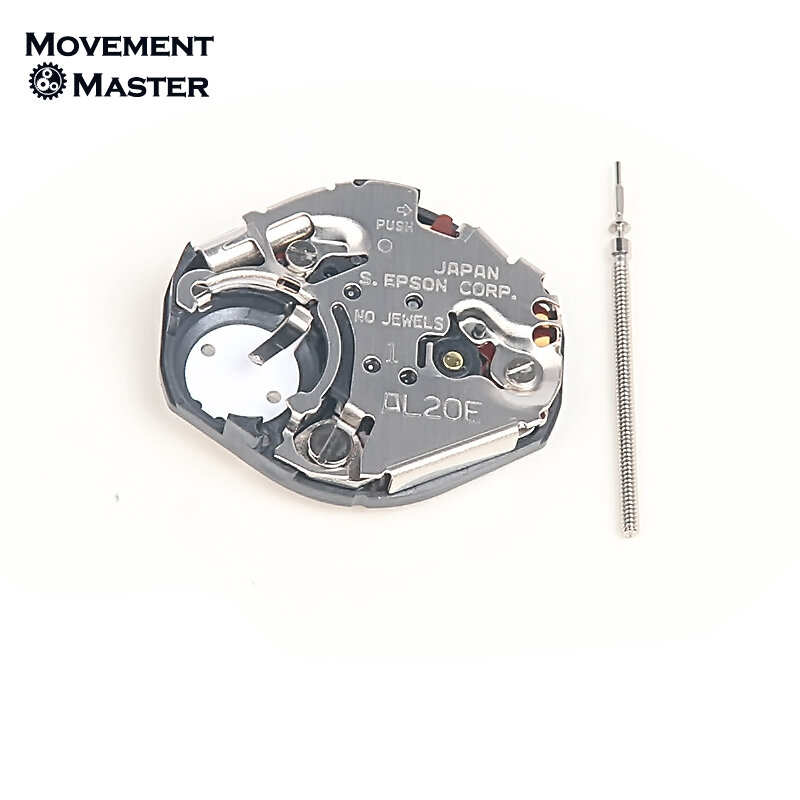 Nowy elektroniczny mechanizm kwarcowy AL20E ruch AL20 2 ręce zegarek naprawa i części zamienne