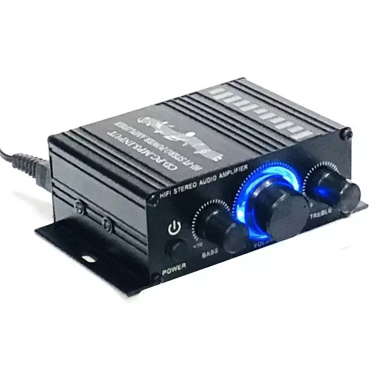 Home Digital Amplifiers Audio Bass Audio Power Bluetooth Amplifier Hifi FM Auto Music Subwoofer Speakers Home Theater Amplifiers