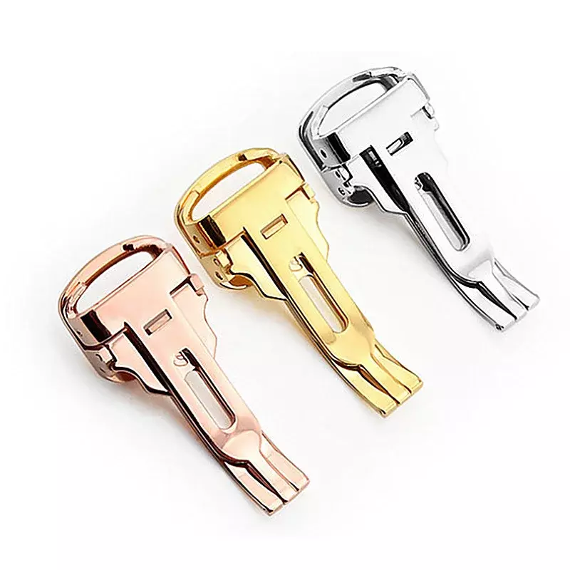 Watch Accessories Buckle for Cartier Blue Balloon Series Folding Butterfly Buckle Strap Buckle Strap Clasp 12 14 16 18 20mm Men