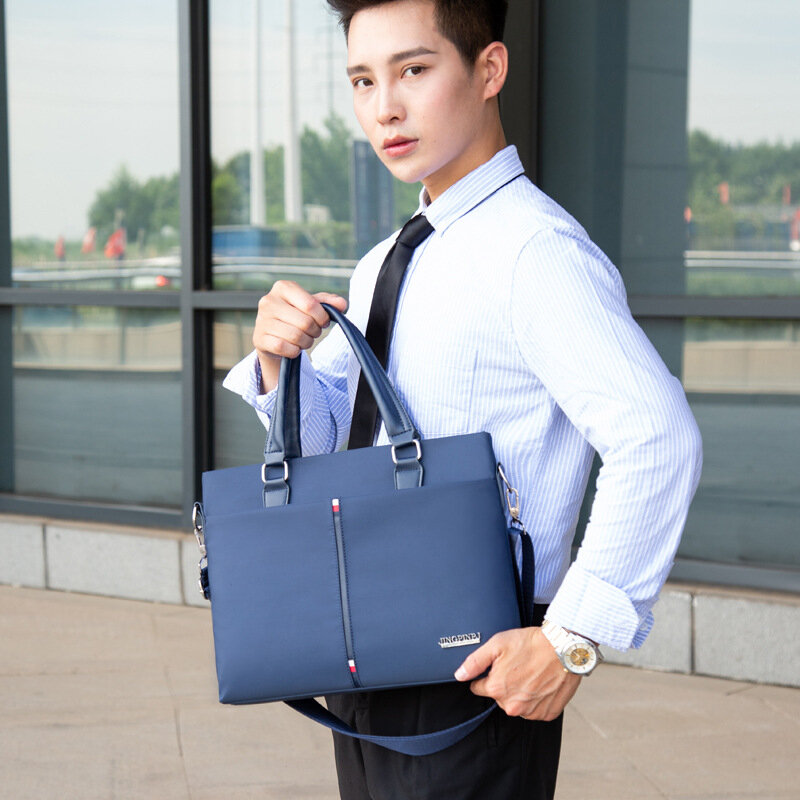 새로운 패션 서류 가방 옥스포드 방수 Unisex 핸드백 인과 남자 '어깨 크로스 바디 가방 노트북 메시지 가방 여행 가방
