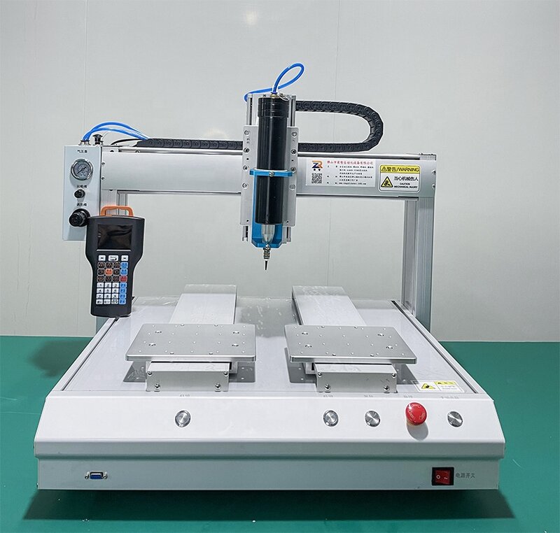 FLYJAN Automatic Desktop Glue Robot Machine Automatic Glue Dispenser Axis Glue Dispensing Machine