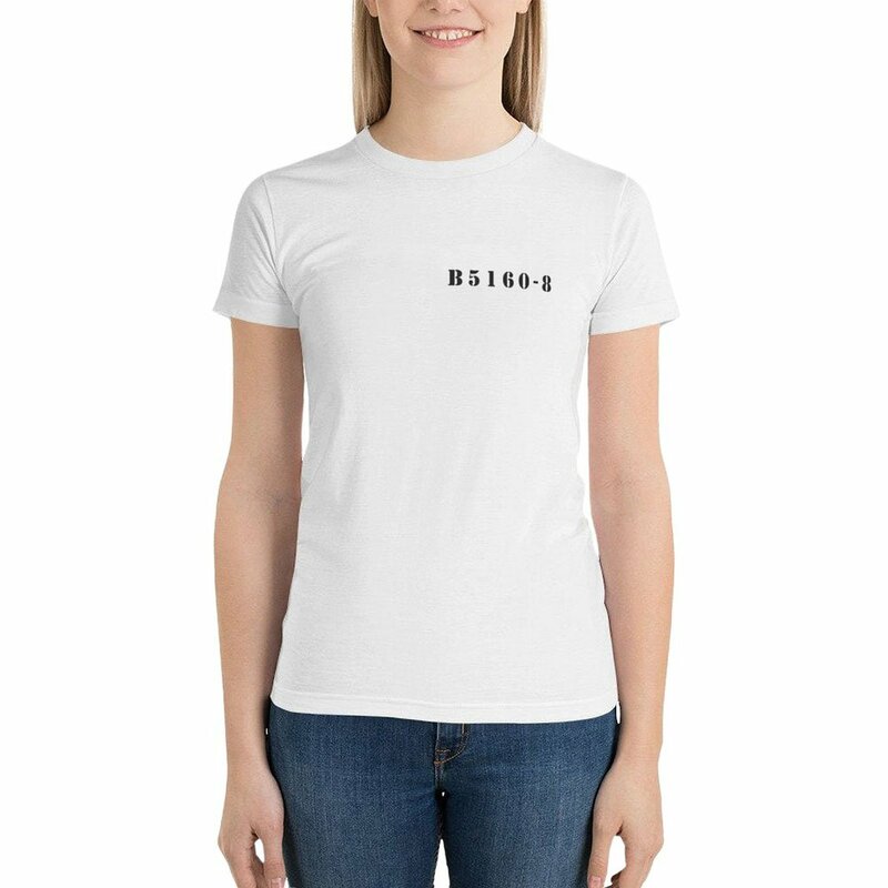 Dr. Hannibal Lecter: camiseta de B5160-8, camisetas de gran tamaño para mujer, ropa para mujer