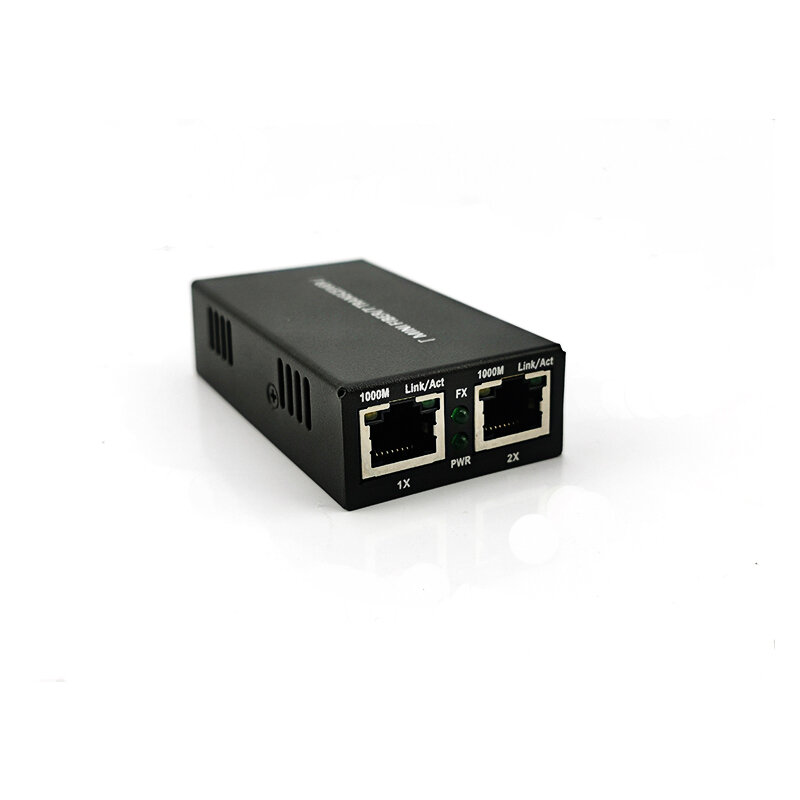 Commutateur de fibre optique Ethernet à fibre unique, convertisseur de XXL, mini Gigabit, 10 m, 100 m, 1000m, A, B, SC, 1 pièce