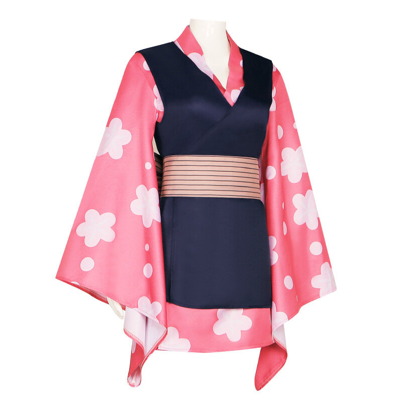 Makomo Anime Cosplay Costume pour hommes et femmes, uniforme de fête trempé, Kimono, ensemble complet, accessoires d'Halloween, jeu, 303, 4 pièces