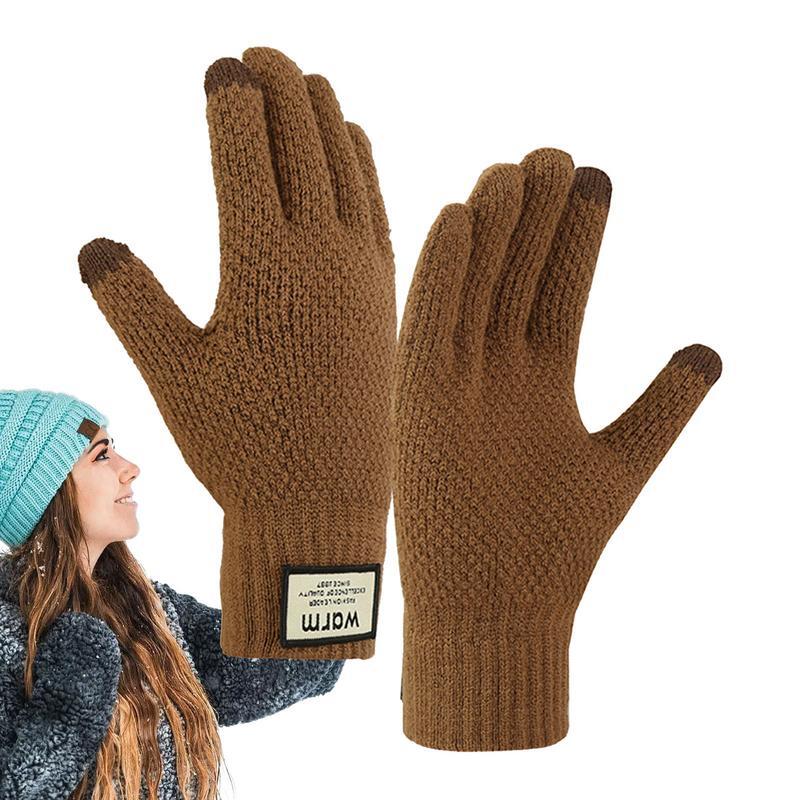Ciepłe rękawice biegowe termiczne rękawiczki wiatroszczelne sportowe zimowe rękawice rowerowe do jazdy na nartach