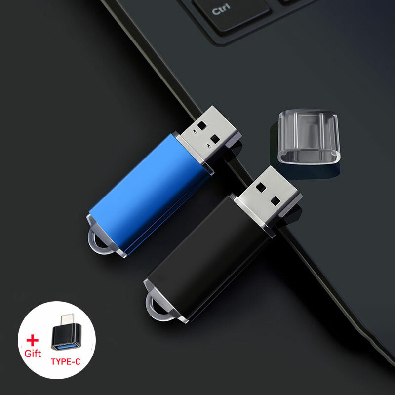 Mini clé USB en métal, clé USB, clé USB 128, 4 Go, 8 Go, 16 Go, 32 Go, 64 Go, 2.0 Go, meilleure vente