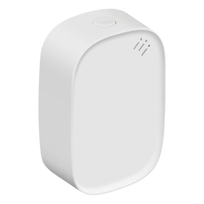 Tuya-Zigbee higrômetro interior, App Monitoramento, Funciona para Alexa Casa, alimentado por bateria