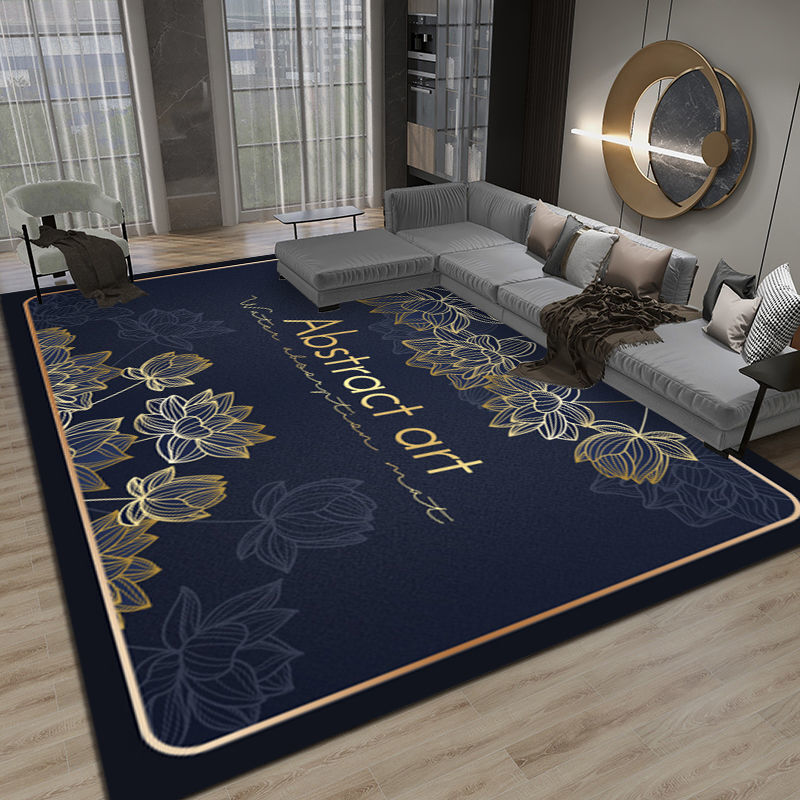 Tapis de salon de luxe non ald Doorvirus, décoration de maison de style nordique, grand lea, tapis de chambre à coucher