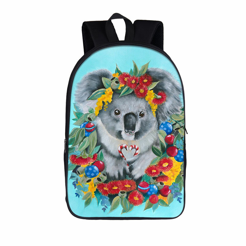 Mochila escolar de Koala para niños y niñas, morral bonito de Animal, para libros