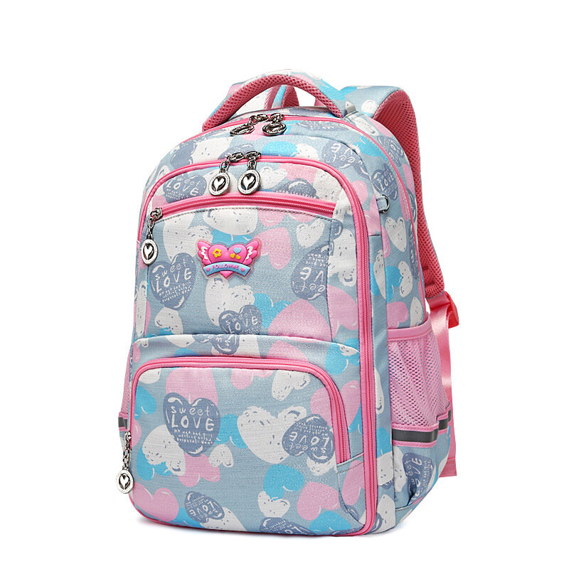 Школьные рюкзаки для девочек, водонепроницаемые школьные ранцы для учеников 1-6 классов
