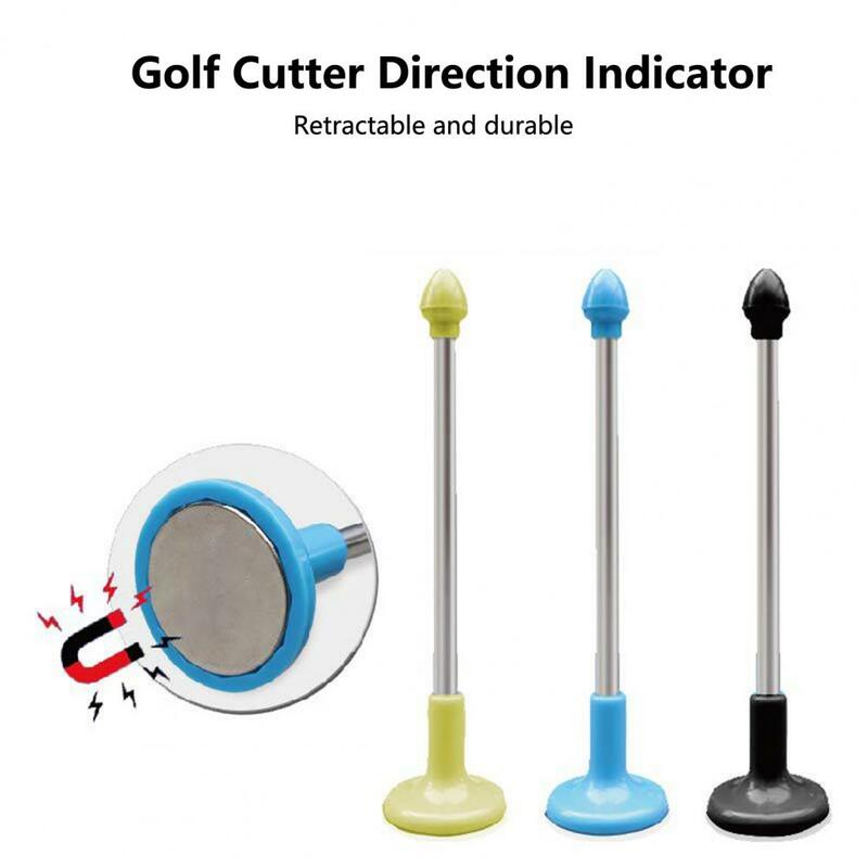 Golf Cut Direction Indicator Retractable Magnetic Suction Cups Golf Practice ABS Golf Chipping Direction Indicator Golf Supplies