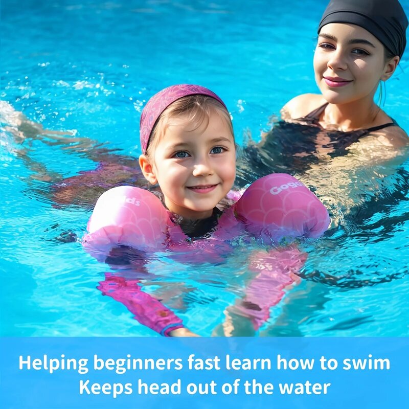 1pc dziecko do noszenia kamizelka pływacka, pływający na wodzie kamizelka ratunkowa do pływania, dla dzieci 2-6 lat, basen, nadmuchiwane