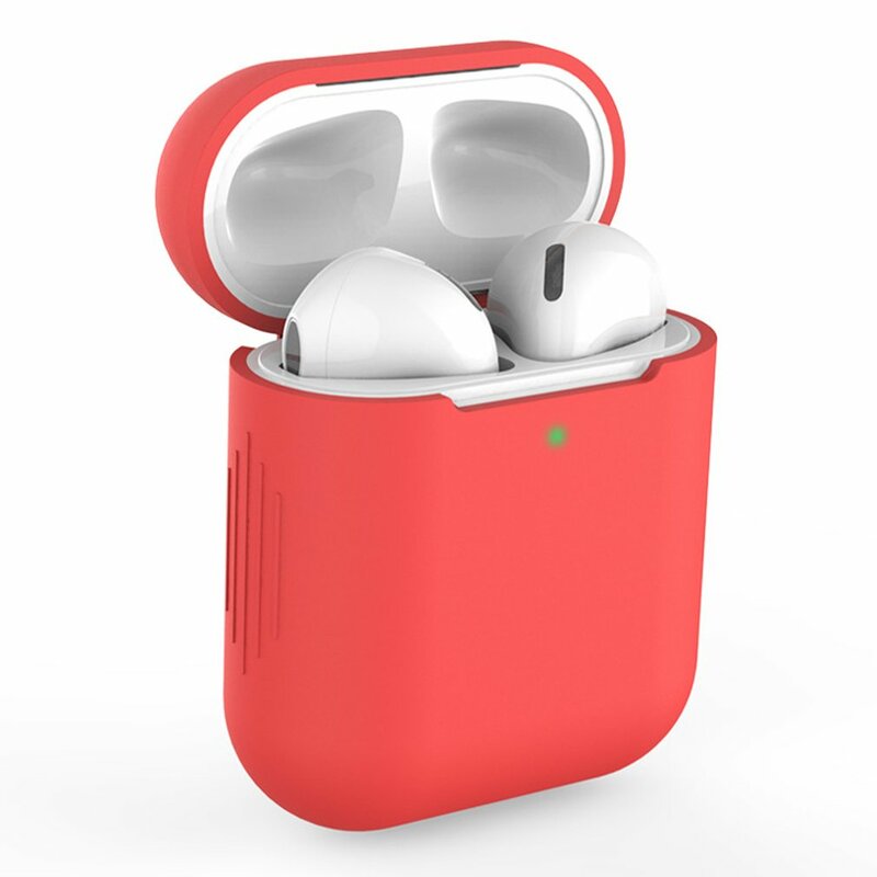 ซิลิโคนใหม่สำหรับ Airpods1/2ซิลิโคนป้องกันหูฟังสำหรับ Apple Airpods Case กันกระแทกแขน