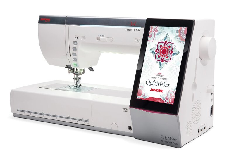 Janome-máquina de bordado 550E Memory Craft, promoción de ventas