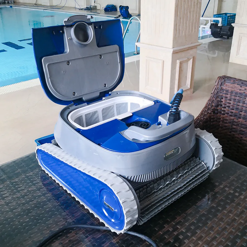 Vakum pembersih bawah air otomatis 90 menit, penyedot debu nirkabel cerdas, Robot kolam renang otomatis