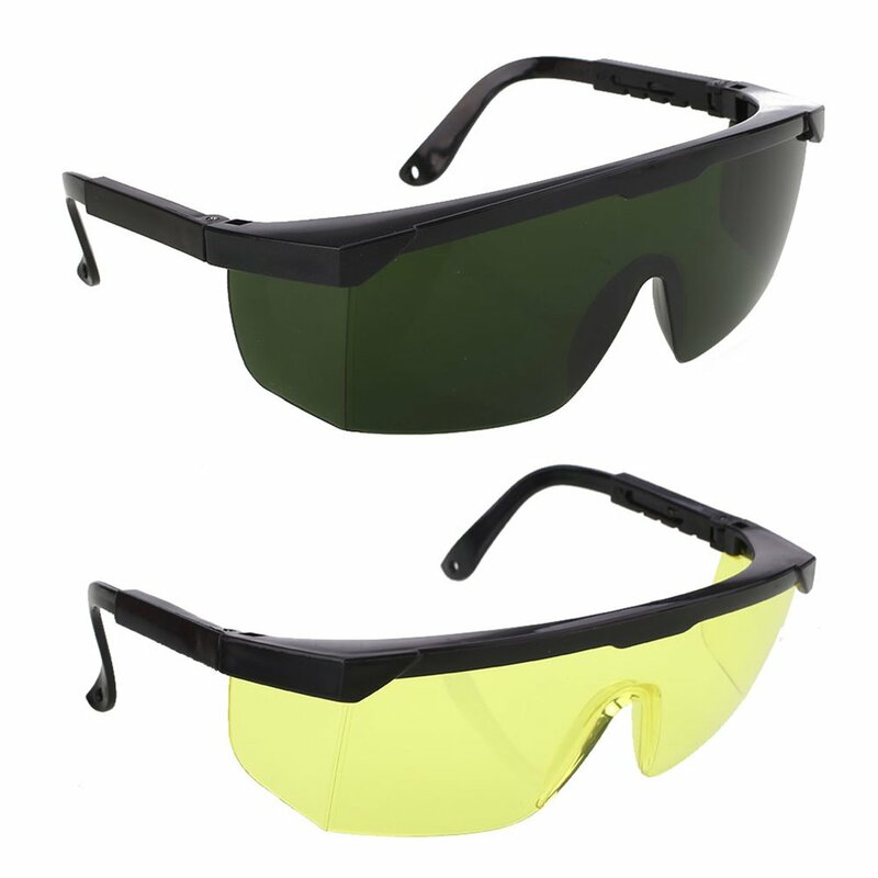 Óculos de segurança a laser para depilação, Proteção ocular para IPL e E-Light, Óculos de proteção leves, Óculos universais