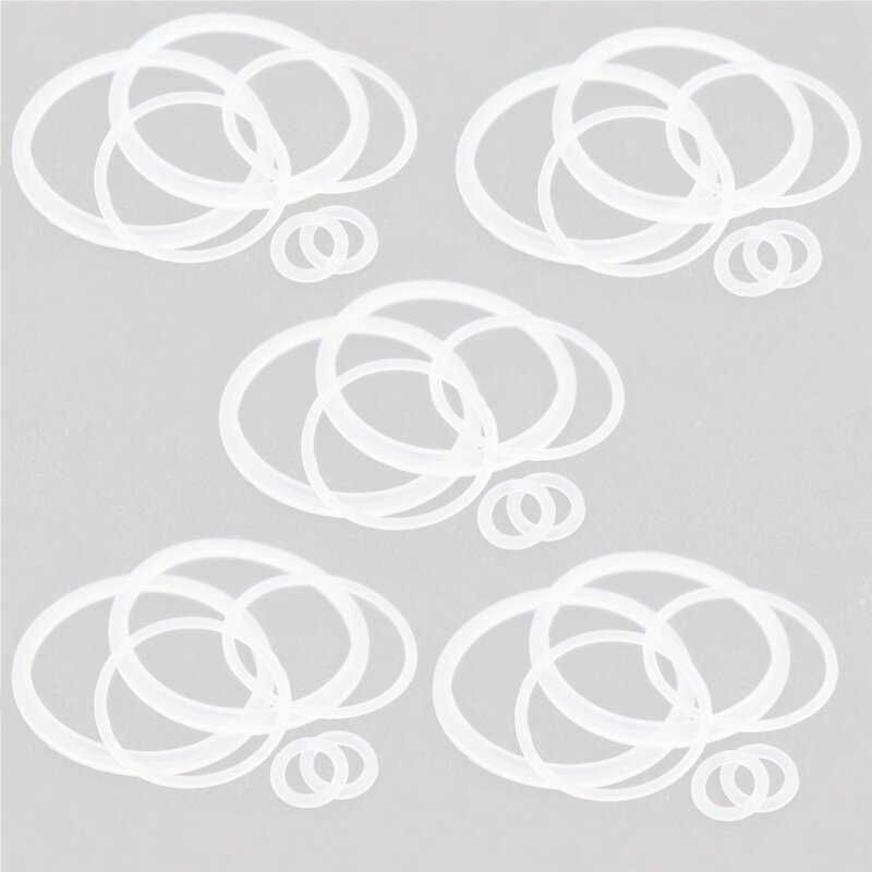 YUHETEC  Silicone Seal Ring for Geekvape AMMIT 25 Machine Accessories 5Pack(6pcs/pack)