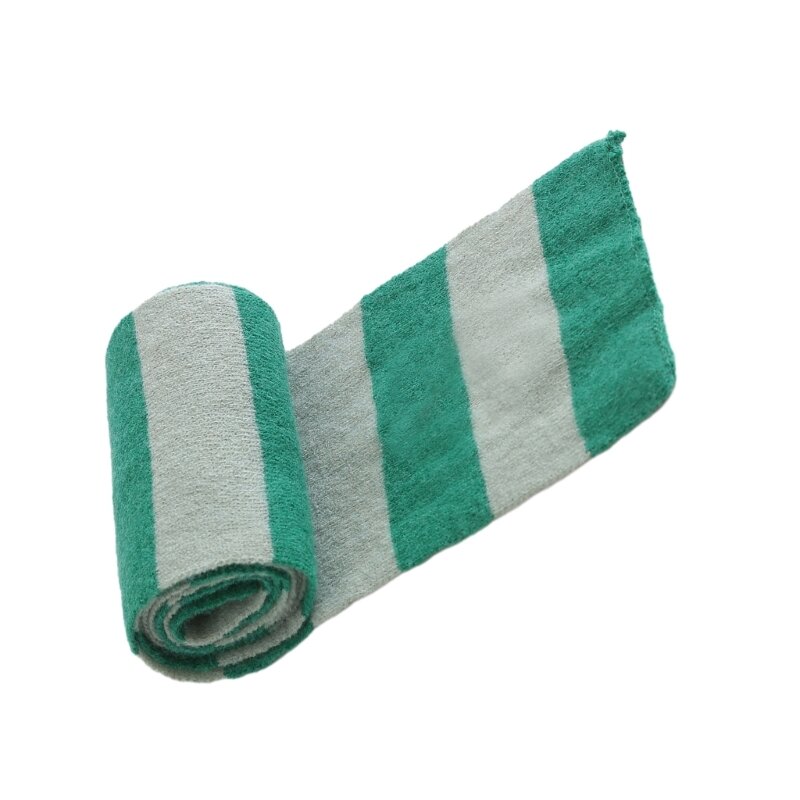 Écharpe en tricot classique pour enfants, idéale pour les écharpes rayées par temps froid F0T5