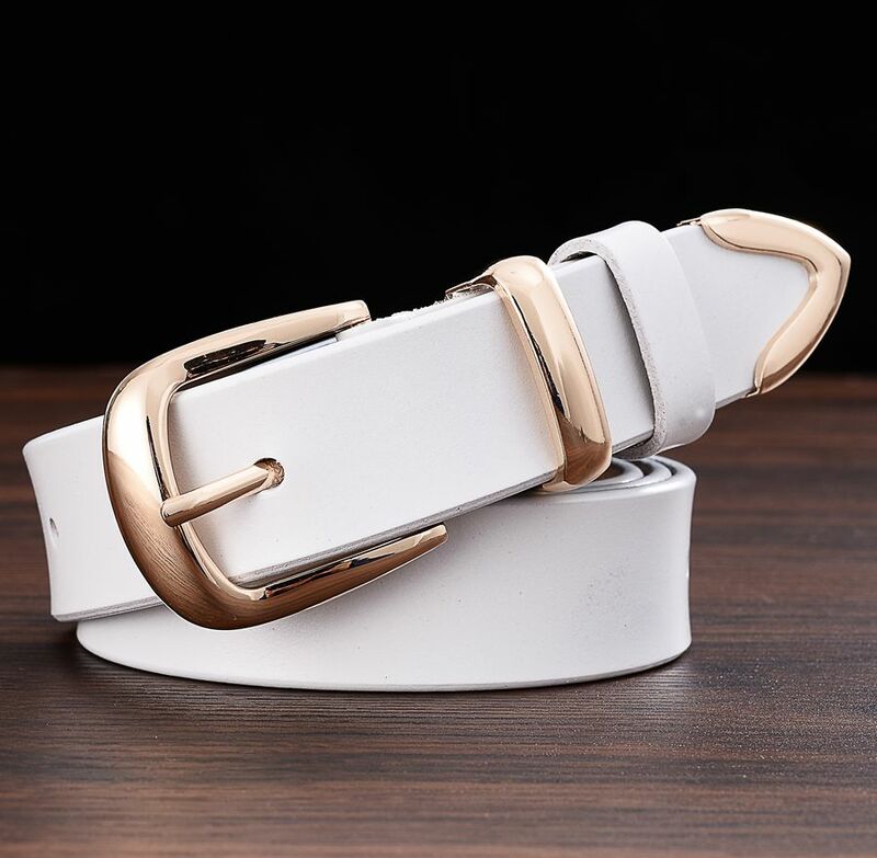 Cinturón de cuero para mujer, disponible en talla grande, cinturones de marca, longitud: 95-120cm, ancho: 2,8 cm