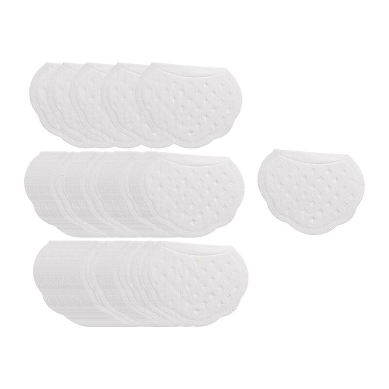 100x Underarm Sweat Pads Disposable Stickers Armpit Sweat Pads for Unisex