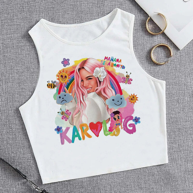 Кроп-Топ женский в стиле хип-хоп, футболка с графическим принтом, модная укороченная одежда для девушек