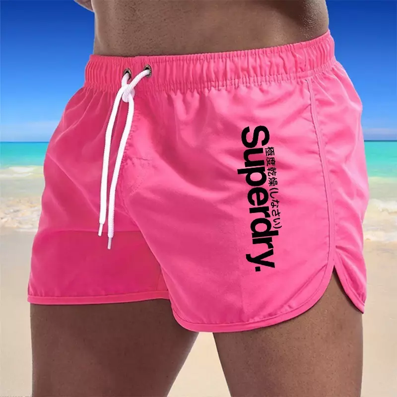 Calça casual de praia masculina, estilo havaiano, multicolorida, diária, estampada na moda, verão, 2024