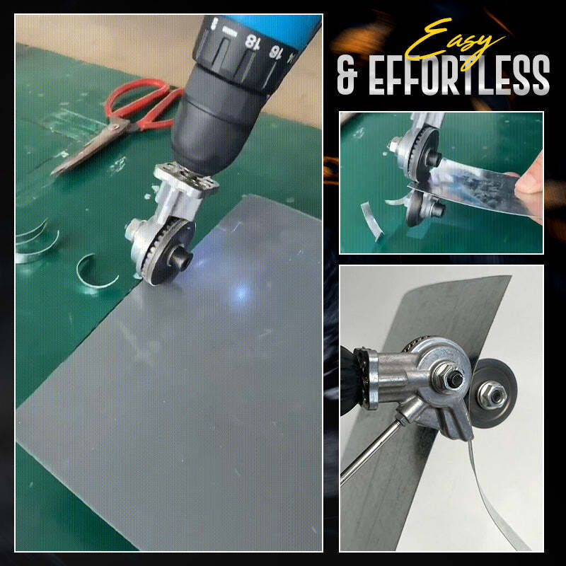 Electric Drill Plate Cutter Metal Sheet Cutter Tool Free Cutting Tool Nibbler Sheet Metal Cut Plate Punch Scissors Dropshipping
