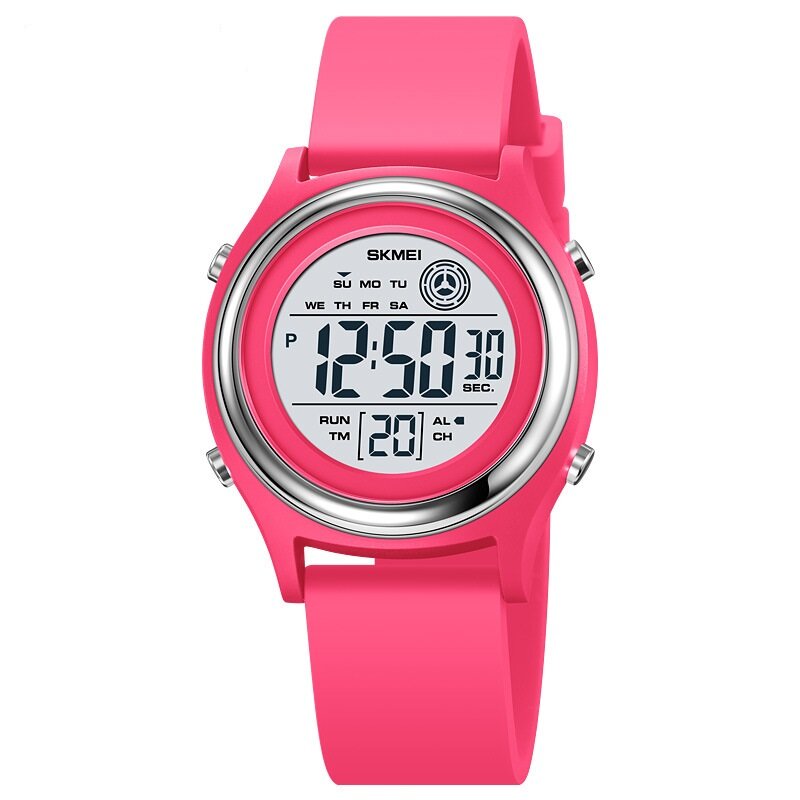 Fashion Student Wristwatch Colorful Waterproof Shockproof Digital Watches Kids Stopwatch Youth Boys Girls Countdown Watch