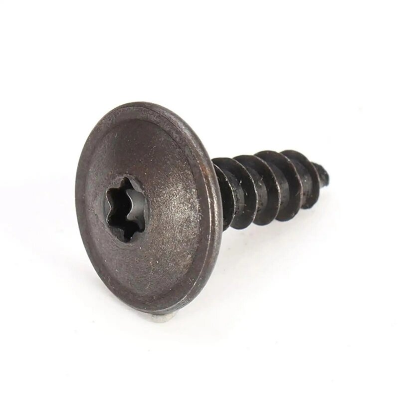 30/50/100pcs Self-tapping Screws Universal For VW For Audi Fastener Clips Screw M5 Antirust Screw For Car Motorcycle Scooter ATV